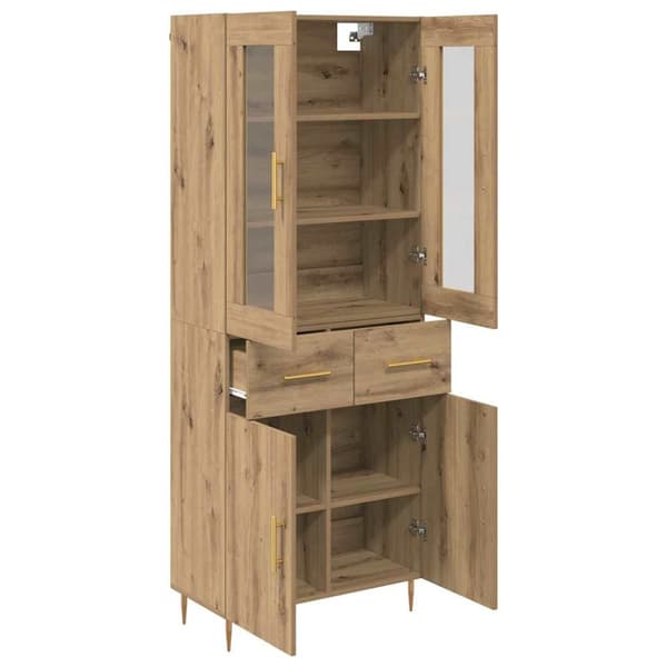 Skåp med låda 2 pcs Artisan Ek Konstruerat trä