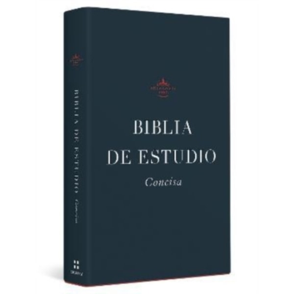 Biblia de Estudio Concisa RVR (inbunden, eng)