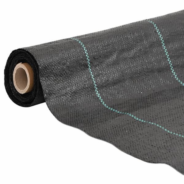 Ogräsmatta svart 2x50 m PP
