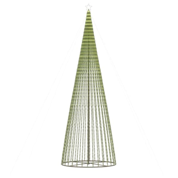 LED julgran 1544 LED blå 500 cm