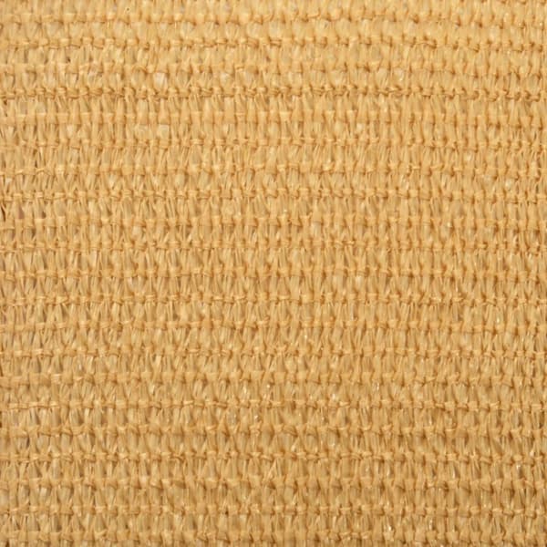 Solsegel 160 g/m² rektangulär sand 2,5x3,5 m HDPE