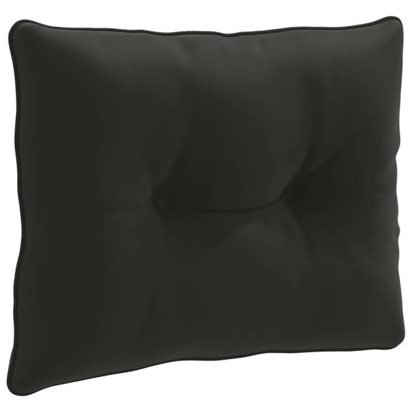 Ryggkudde PUTTEN 100% Polyester Svart 60 x 40 x 10 cm