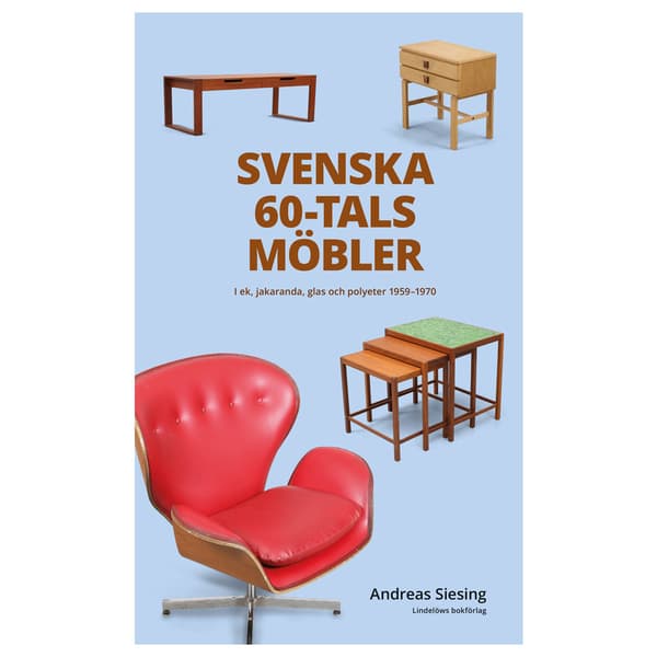 Svenska 60-talsmöbler (bok, kartonnage)