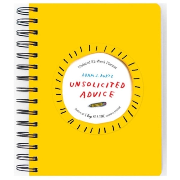 Unsolicited Advice Planner (bok, spiral, eng)
