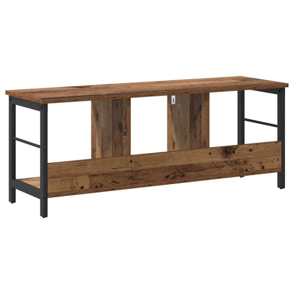Hyllsystem Gammalt trä 102 x 32 x 40,5 cm Konstruerat trä