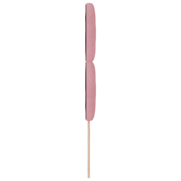 Huvudgavel Rosa 100 cm Sammet