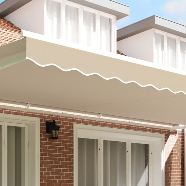 Markiskappa Ersättning Beige 580 x 20 cm Polyester