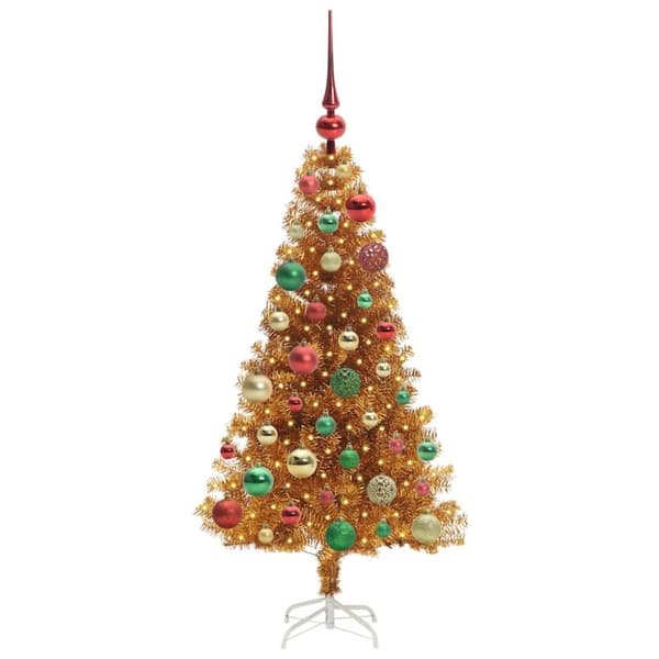 Julgran Guld 120 cm PET