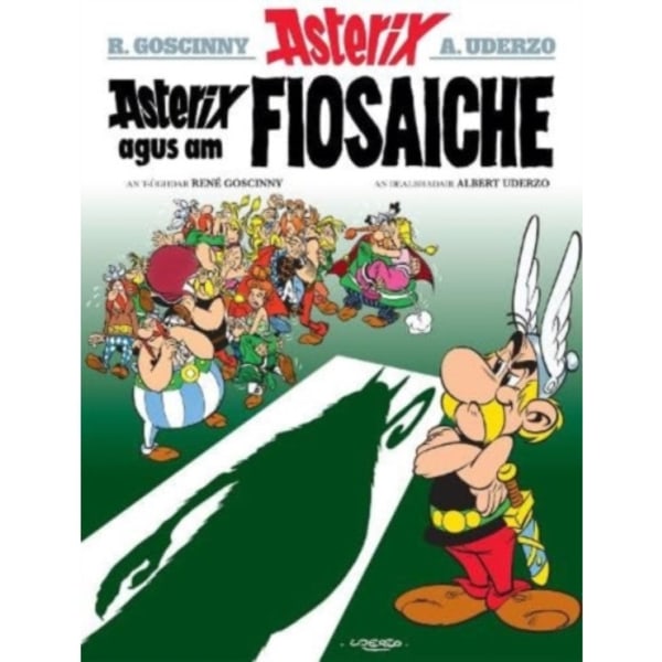Asterix agus am Fiosaiche (häftad, gla)
