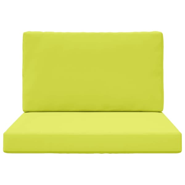 Utomhus Soffa Kudde 2 pcs Grön Polyester