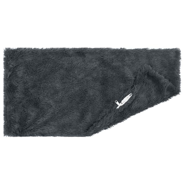 Kudde med kudde HEERLEN 2 st Antracit PV Fleece