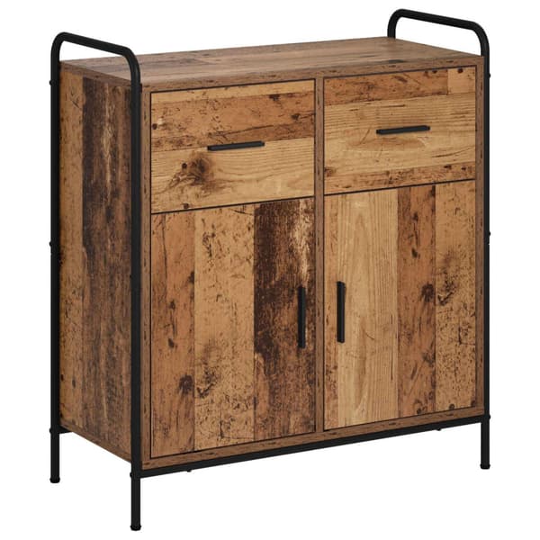 Sideboard Gammalt trä 97 x 33 x 81 cm Konstruerat trä