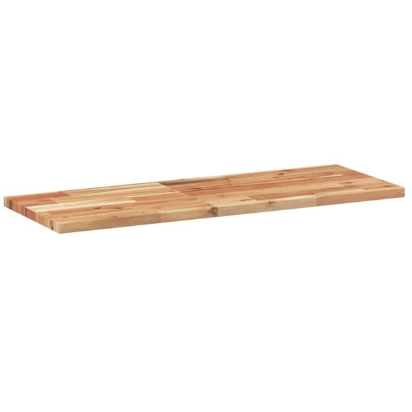 Bordsskiva rektangulär 100x30x2 cm massivt akaciaträ