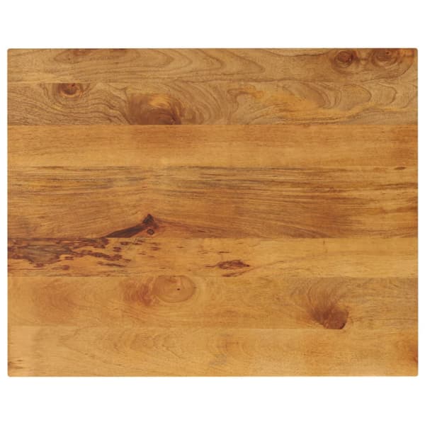 Bordsskiva 100x80x2,5 cm rektangulär massivt mango-trä