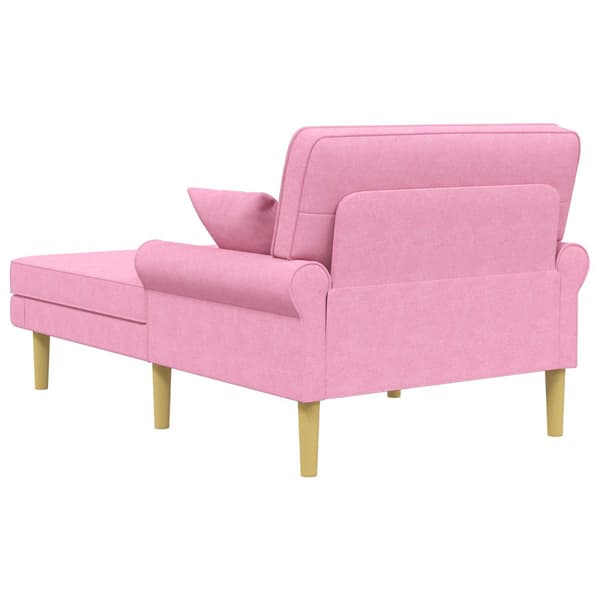 Schäslong Rosa Tyg
