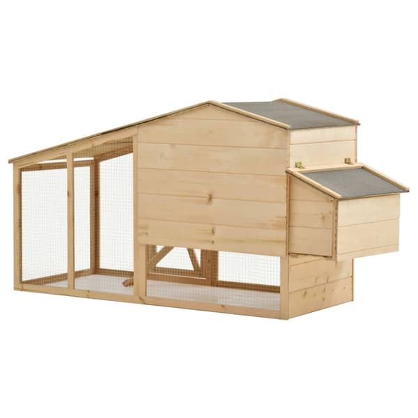 Hönsbur massiv fru 178x67x92 cm