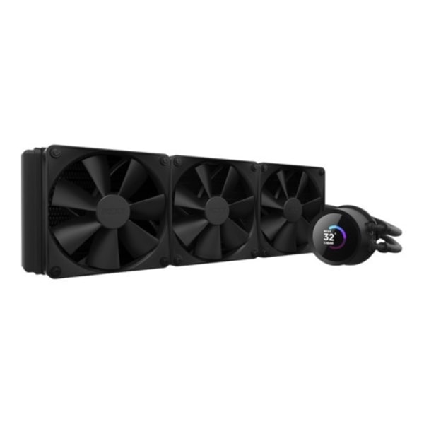 NZXT Kraken 360 - kylsystem med vätska till processorn - med LCD-display Svart