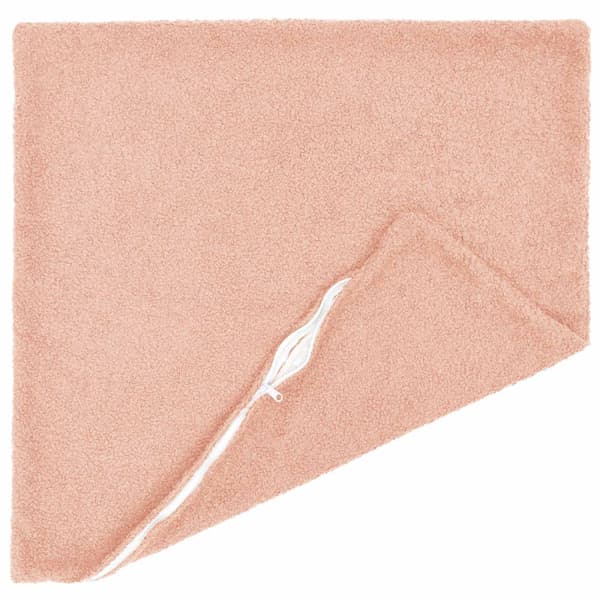 Kuddöverdrag 2 st HEERLEN Rosa 55 x 55 cm Bouclé
