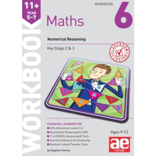 11+ Maths Year 5-7 Workbook 6 (häftad, eng)