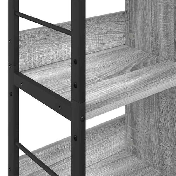 Hyllsystem Grå Sonoma 82 x 32 x 144,5 cm Konstruerat trä