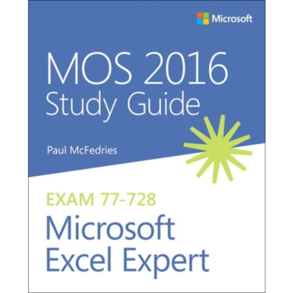 MOS 2016 Study Guide for Microsoft Excel Expert (häftad, eng)