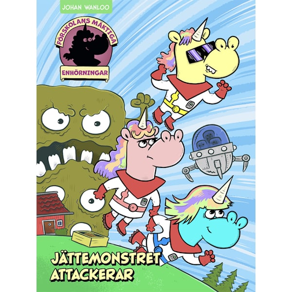 Jättemonstret attackerar (inbunden)