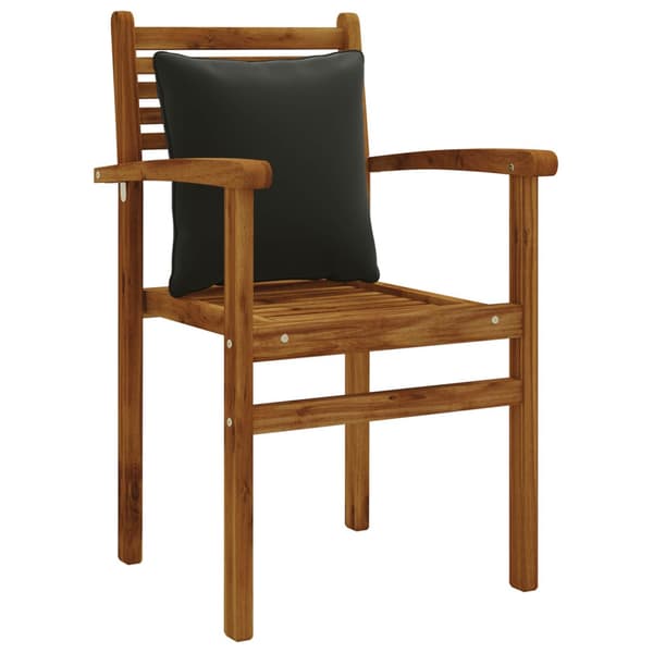 4-delad ryggkudde PUTTEN 4 st 100% Polyester Svart