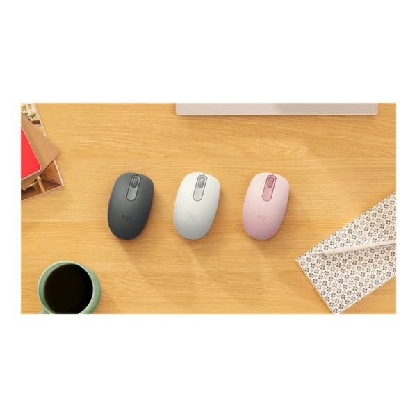 Logitech M196 - mus - Bluetooth - offwhite