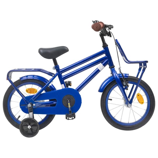 Barncykel 12 Tum för 2-4 åringar Mörkblå
