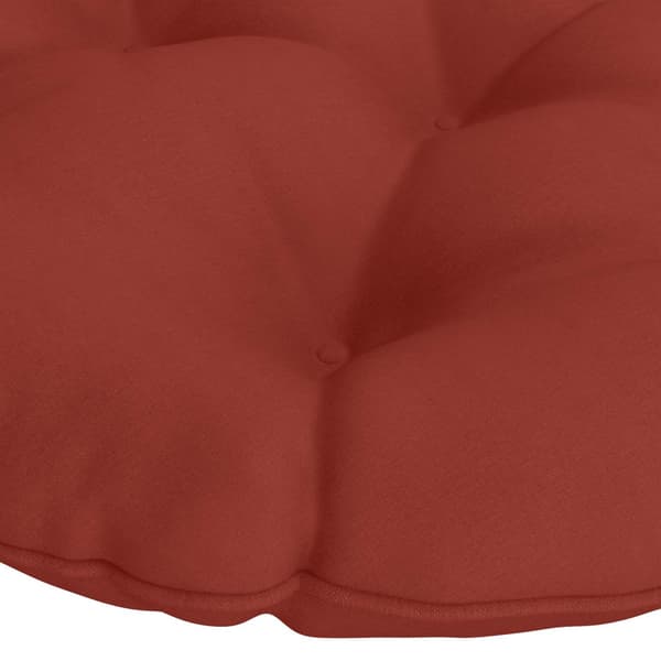 Hängstolskudde VIANEN 100% Polyester Röd Ø 60 x 10 cm
