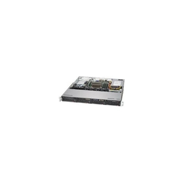 Supermicro SC813M FTQC-350CB2 - kan monteras i rack - 1U - ATX Svart