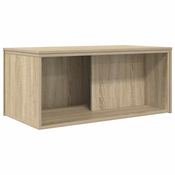 Kaffebordsset 2 pcs Sonoma-ek Konstruerat trä