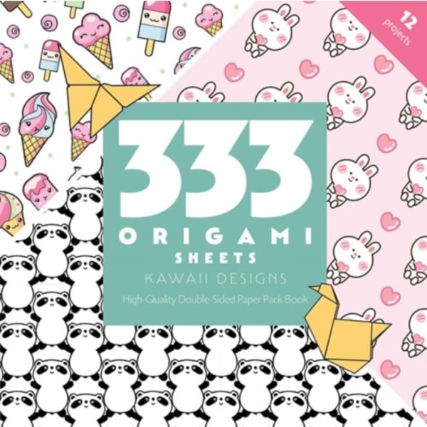 333 Origami Sheets Kawaii Designs (häftad, eng)