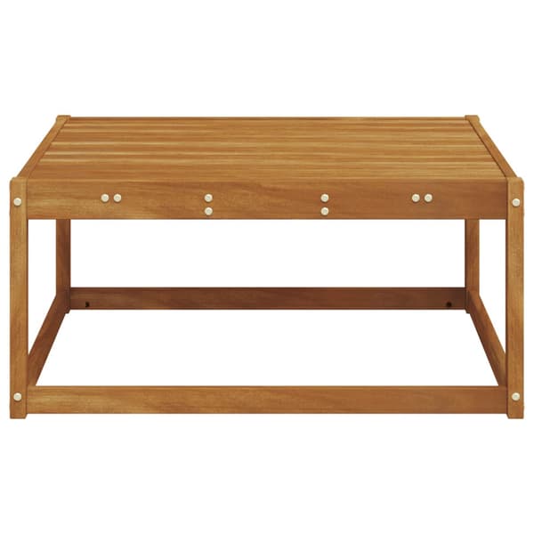 Utomhusbord Naturfärg 79 x 79 x 37 cm