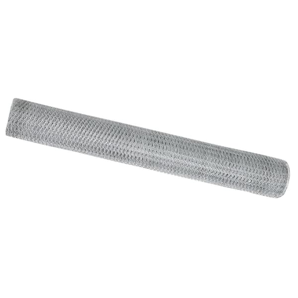 Hexagonstängsel Silver 1 x 10 m Galvaniserat stål