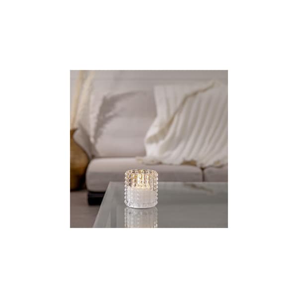 Glasklykta STAR T LED Dotty 10cm klar