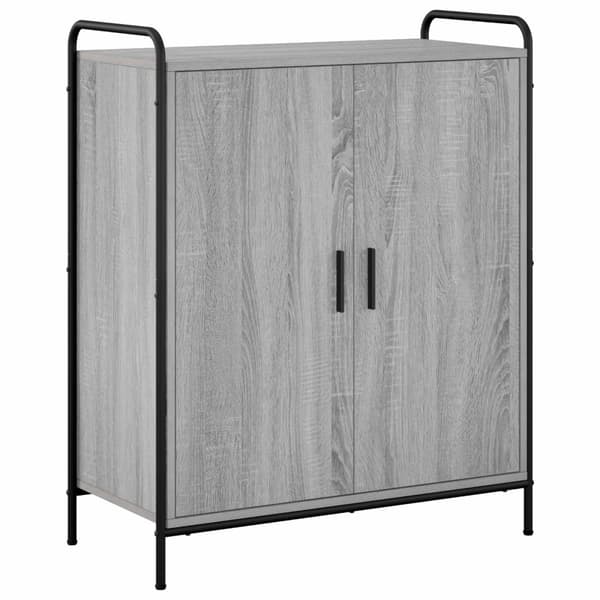 Skoskåp 76 x 36,5 x 93 cm Konstruerat trä Grå Sonoma