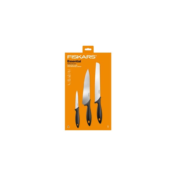 Knivset FISKARS Essential 3 delar