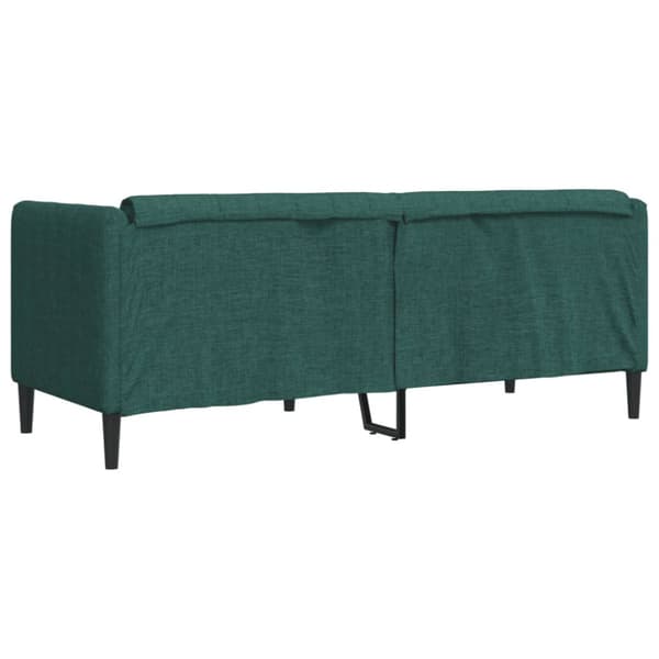 Soffa 2-sits mörkgrön tyg