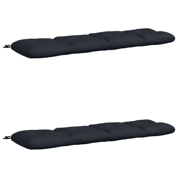 2-delade Bänk Kuddar VIANEN 100% Polyester Mörkblå