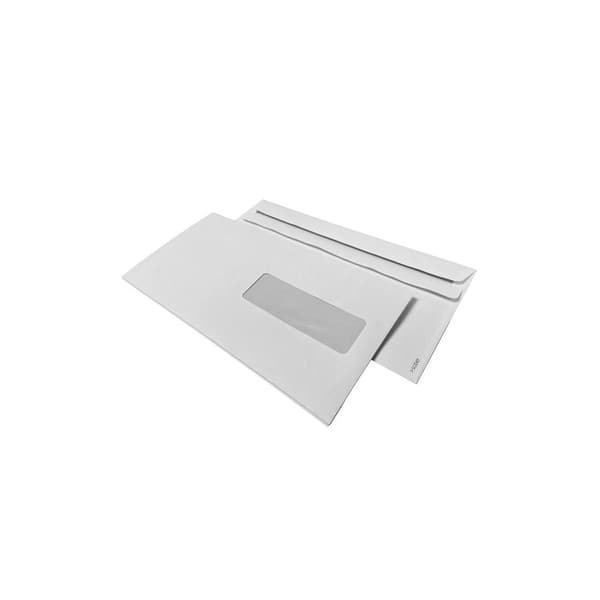 Kuvert SOBER E65 H2 SH 80g vit 500/fp