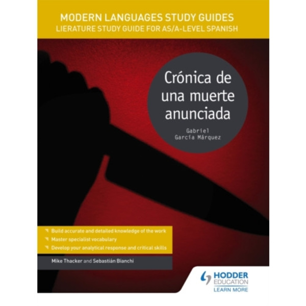 Modern Languages Study Guides: Cronica de una muerte anunciada (häftad, eng)