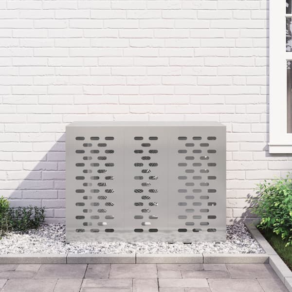 Täckning för Luftkonditionering Silver 110 x 50 x 80 cm