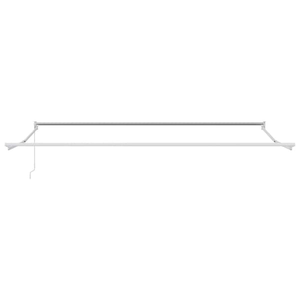 Utdragbar markis Beige 4 x 2 m 100% Polyester och Aluminium