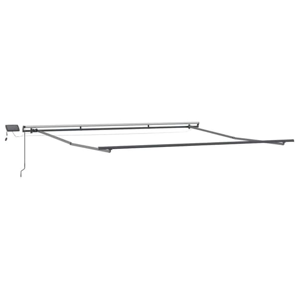 Markisram Antracit 450 × 350 cm Aluminium