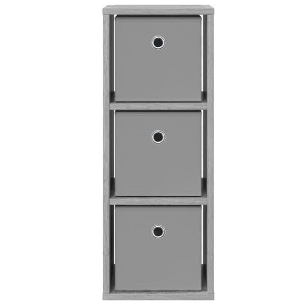 Sideboard med låda Grå Sonoma 25,5 x 22 x 69,5 cm