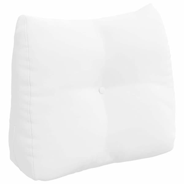 Ryggkudde Vit 60 x 24 x 50 cm tyg
