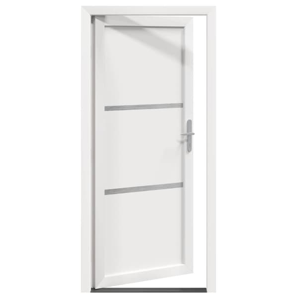 Framdörr Vit 108 x 208 cm PVC