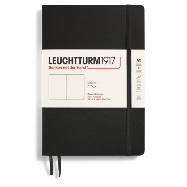 LT NOTEBOOK A5 Soft Plain Black