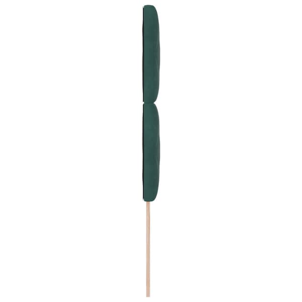 Huvudgavel Mörkgrön 100 cm Sammet